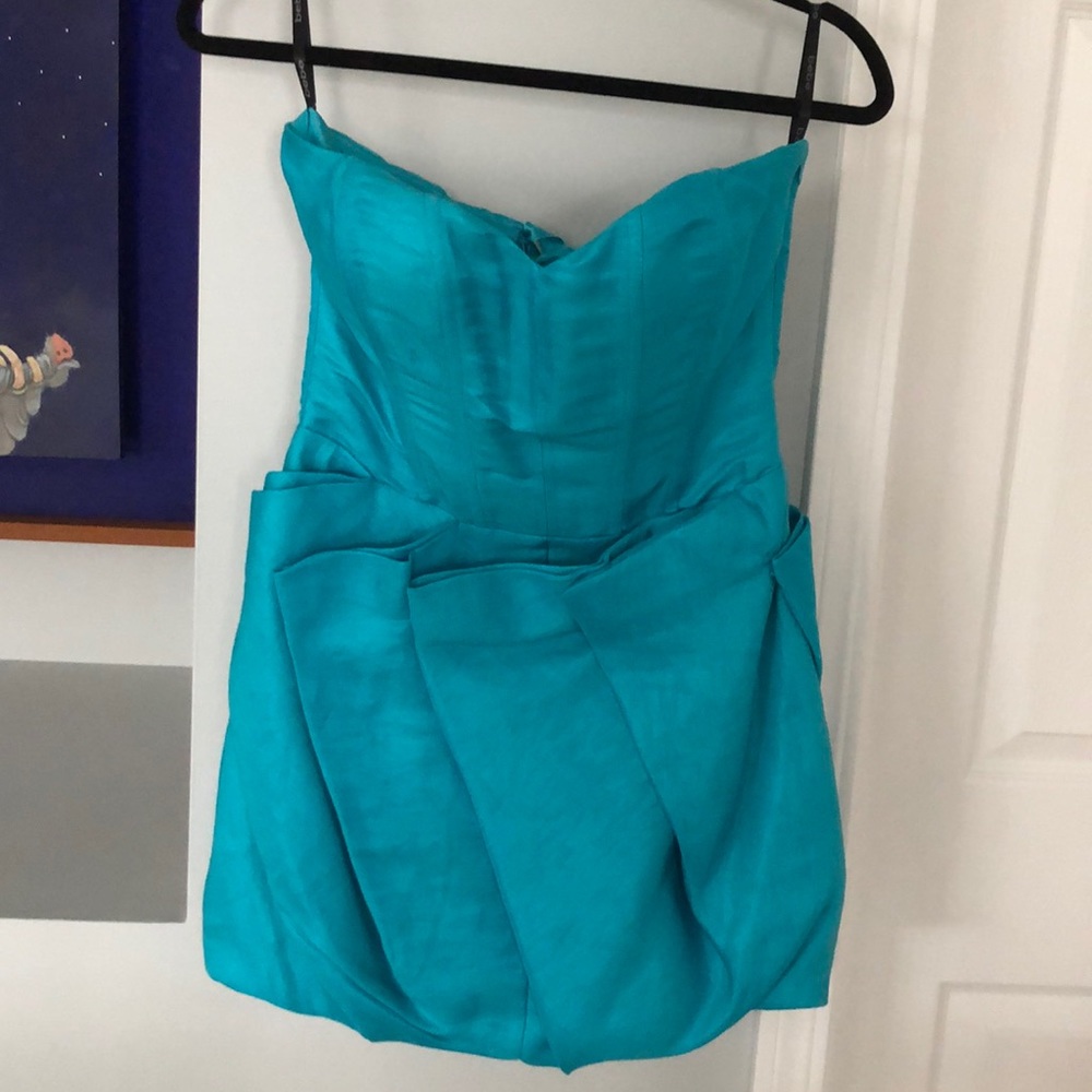Bebe  turquoise dress